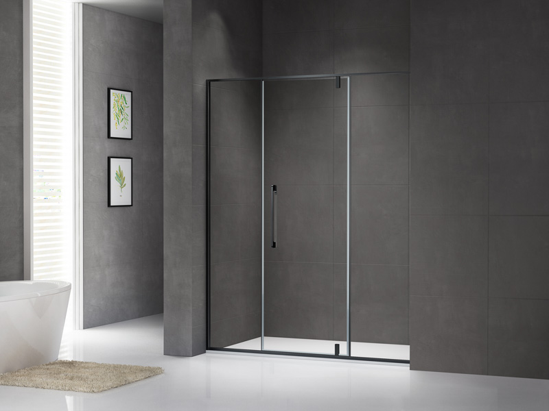 Elegant design shower door stainless steel framed