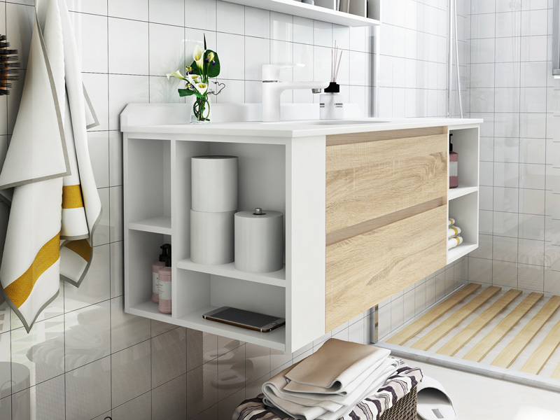 Plywood Bathroom Cabinets Double Sink Vanity List Shkl - How To Install An Ikea Bathroom Vanity Unit