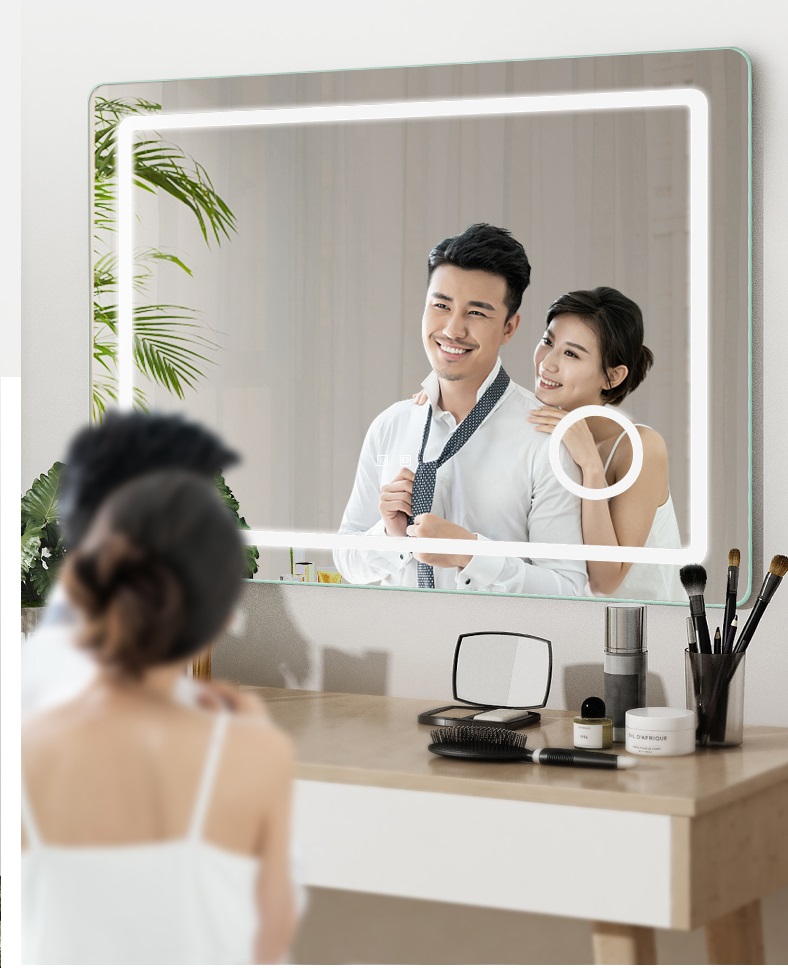 Frameless LED mirror smart mirror
