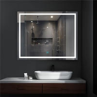 Hot sell simple LED bath mirror