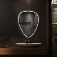 Modern Wall Mounted Vanity Mirror with backlit light